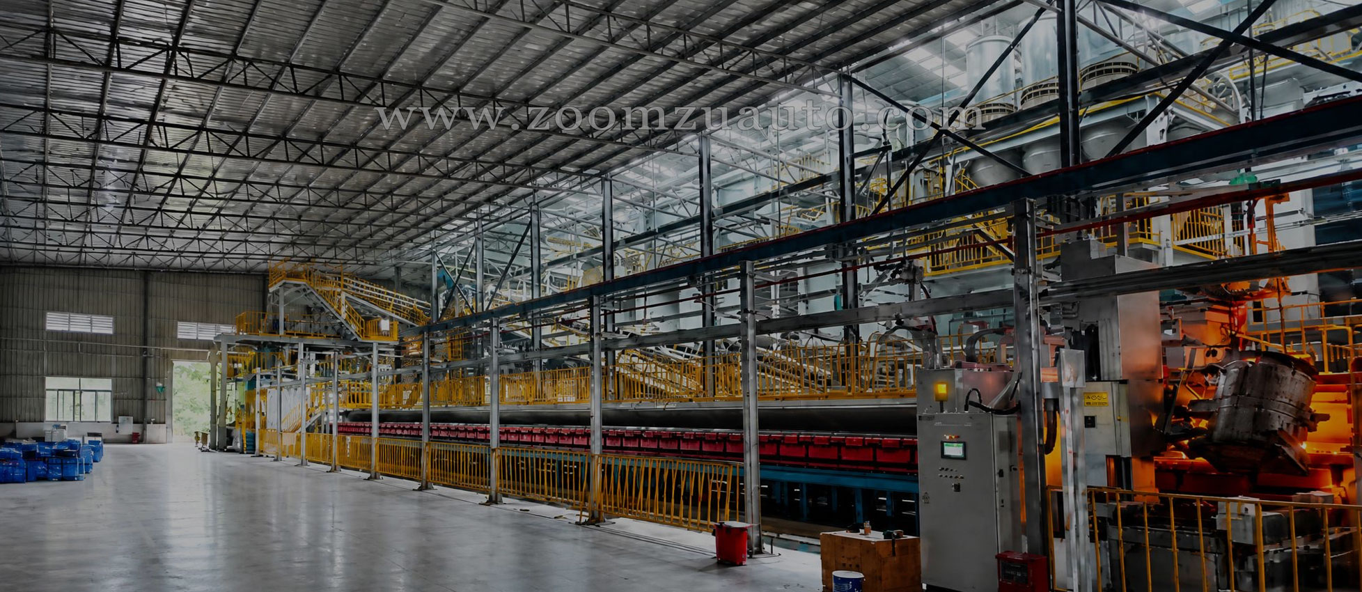 automated casting molding line